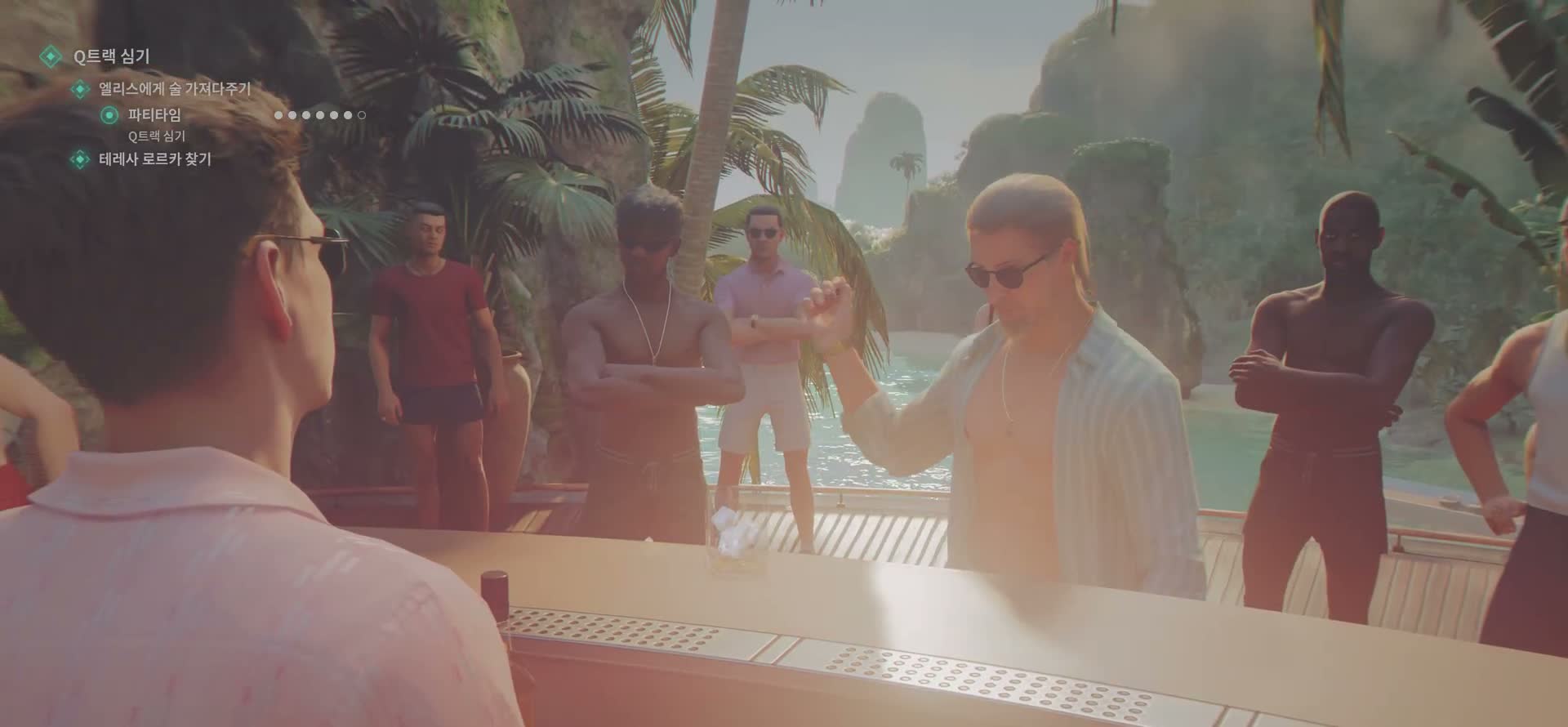 Time to Die — The Villa Pool — Social Infiltration