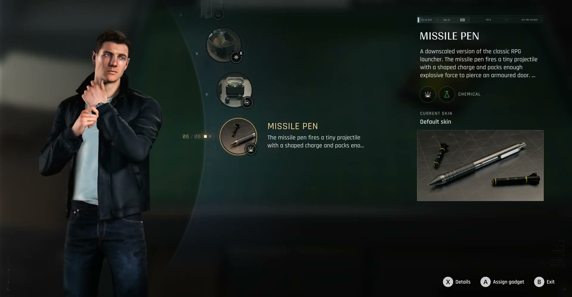 Man of the Hour — Equipment Selection