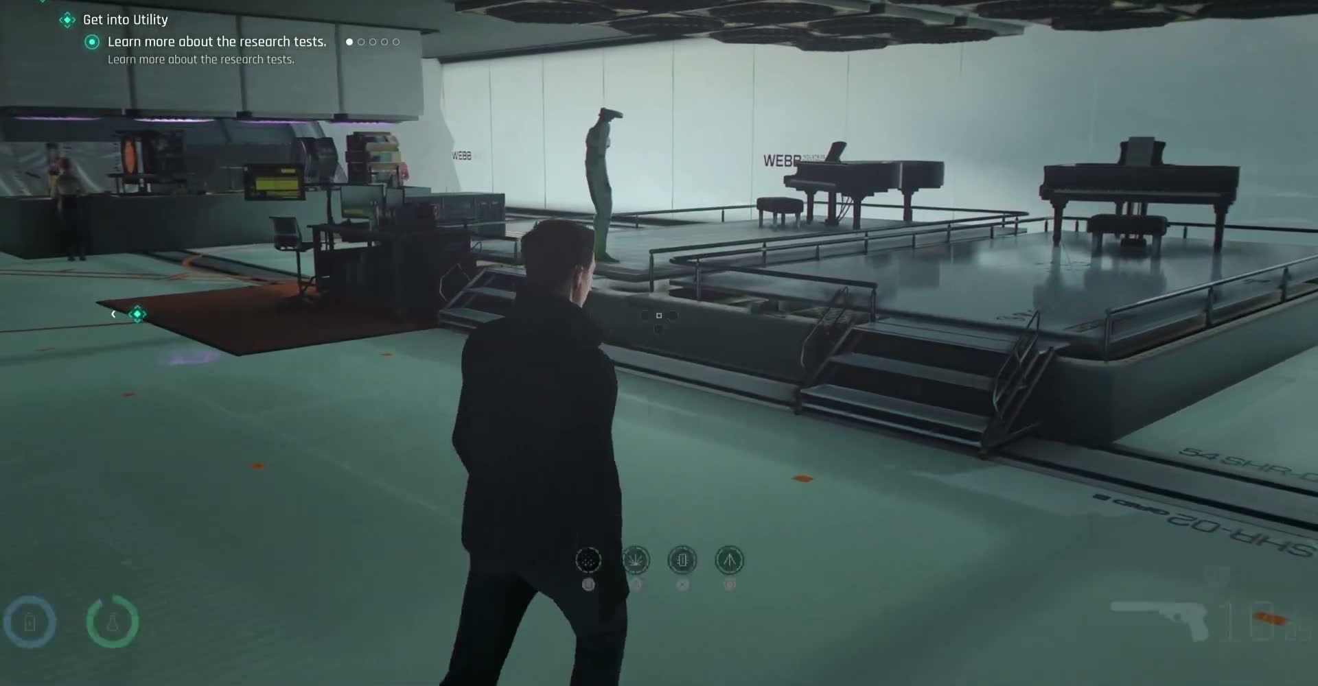 Wave of the Future — Luxury Quarters — The Piano Room
