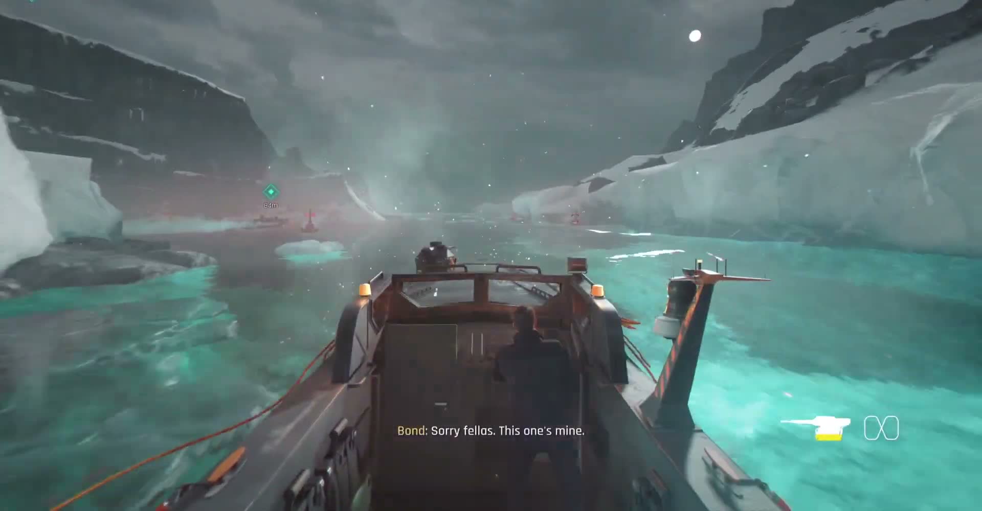 Wave of the Future — Boat Chase — Glacial Waters
