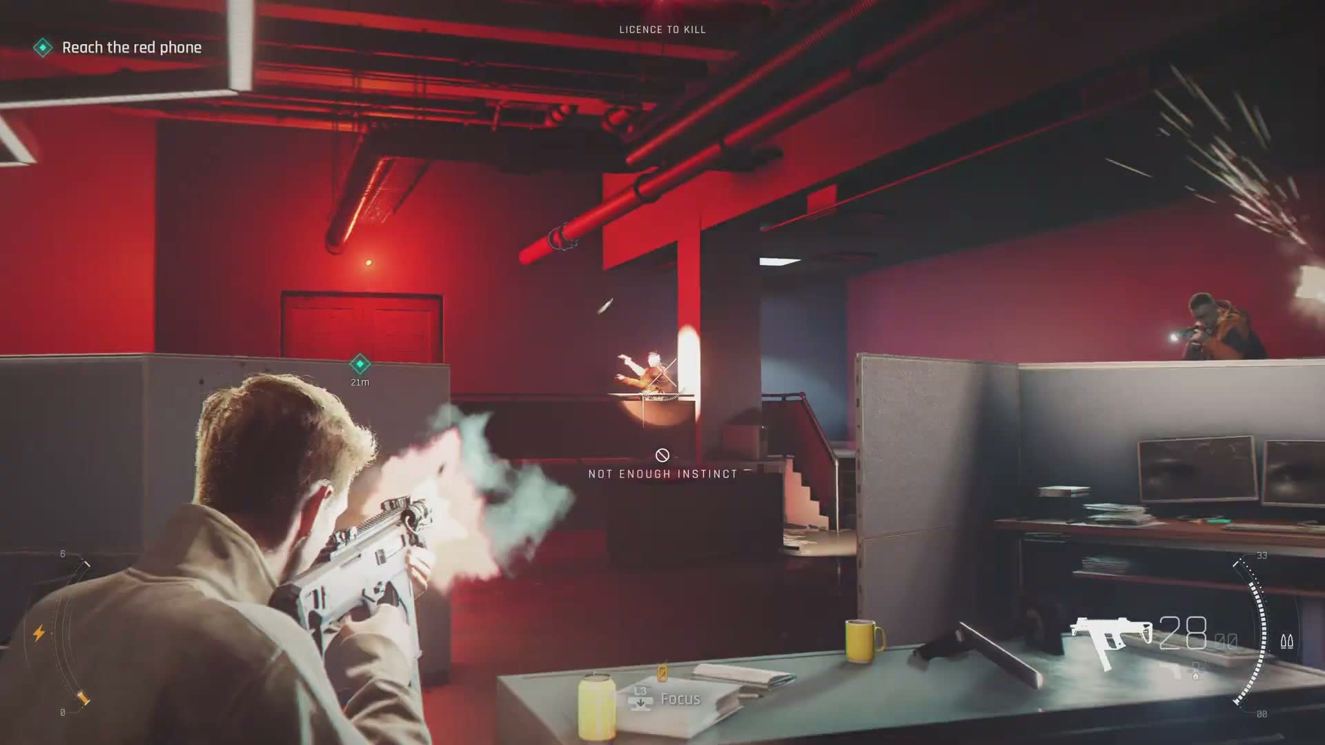 For England — Office Combat